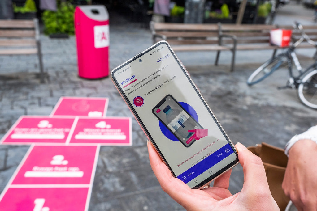 The Click, dat is zwerfvuil tegengaan én Circular UCoins verdienen!