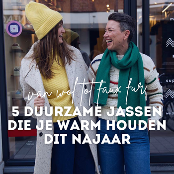 5 duurzame jassen om warm te blijven dit seizoen