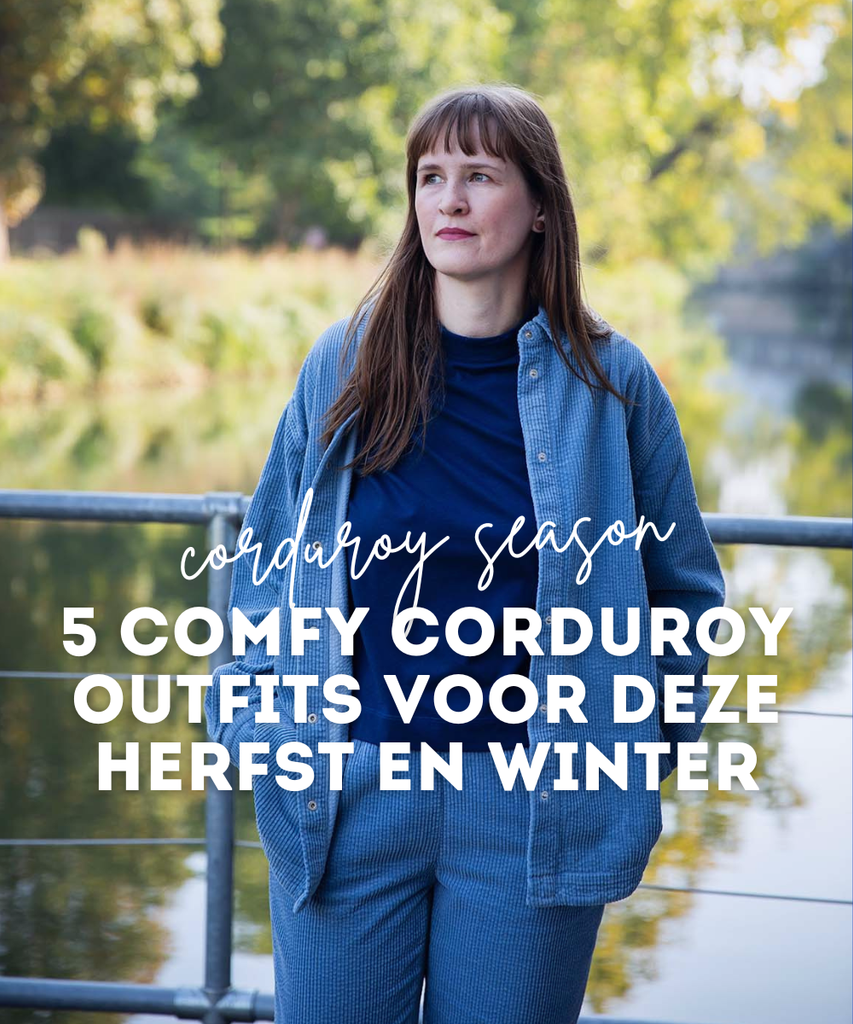 5 comfy corduroy outfits voor deze herfst en winter
