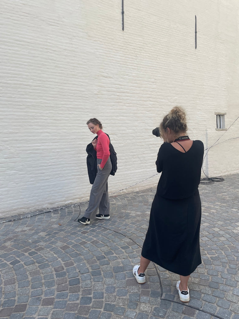 Behind the scenes: Supergoods photoshoot 'La Lumière'