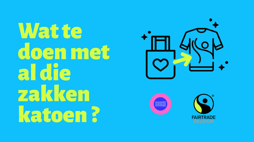 Geef jouw oude katoenen zakken een nieuw leven!