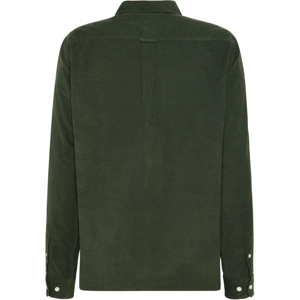 KCA 1090053 Corduroy shirt 1090 forest night men