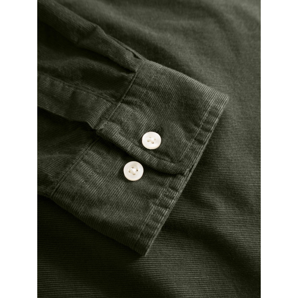 KCA 1090053 Corduroy shirt 1090 forest night men