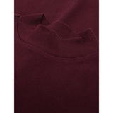 KCA 100076 Rib high neck long sleeved 1281 fig women