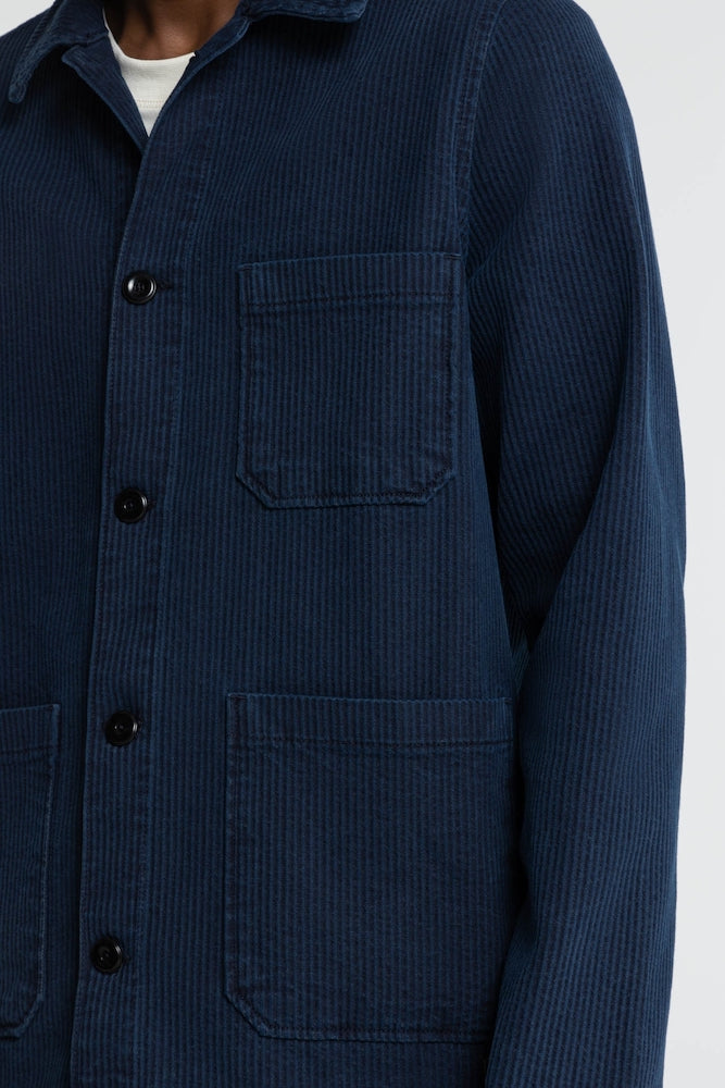 KINGS OF INDIGO Duncan jacket mid indigo cord men