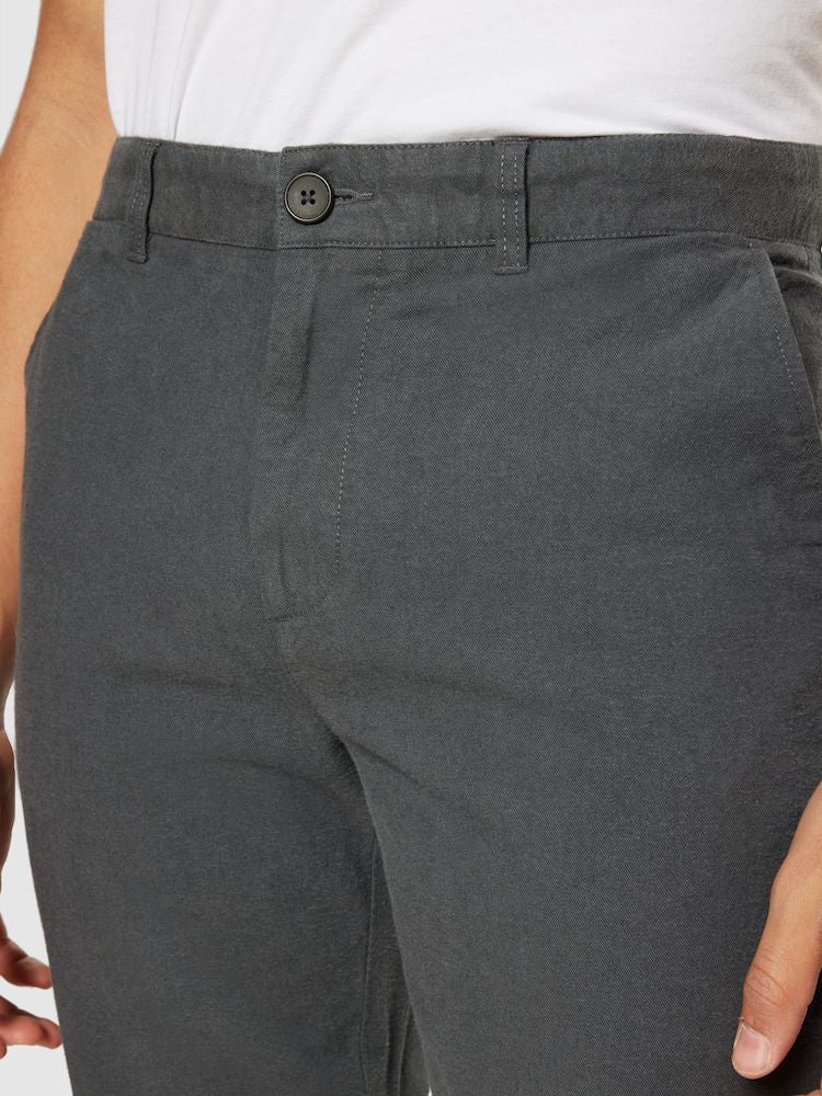 KCA 1070076 Chuck regular flannel chino pants 1402 gray pinstripe men