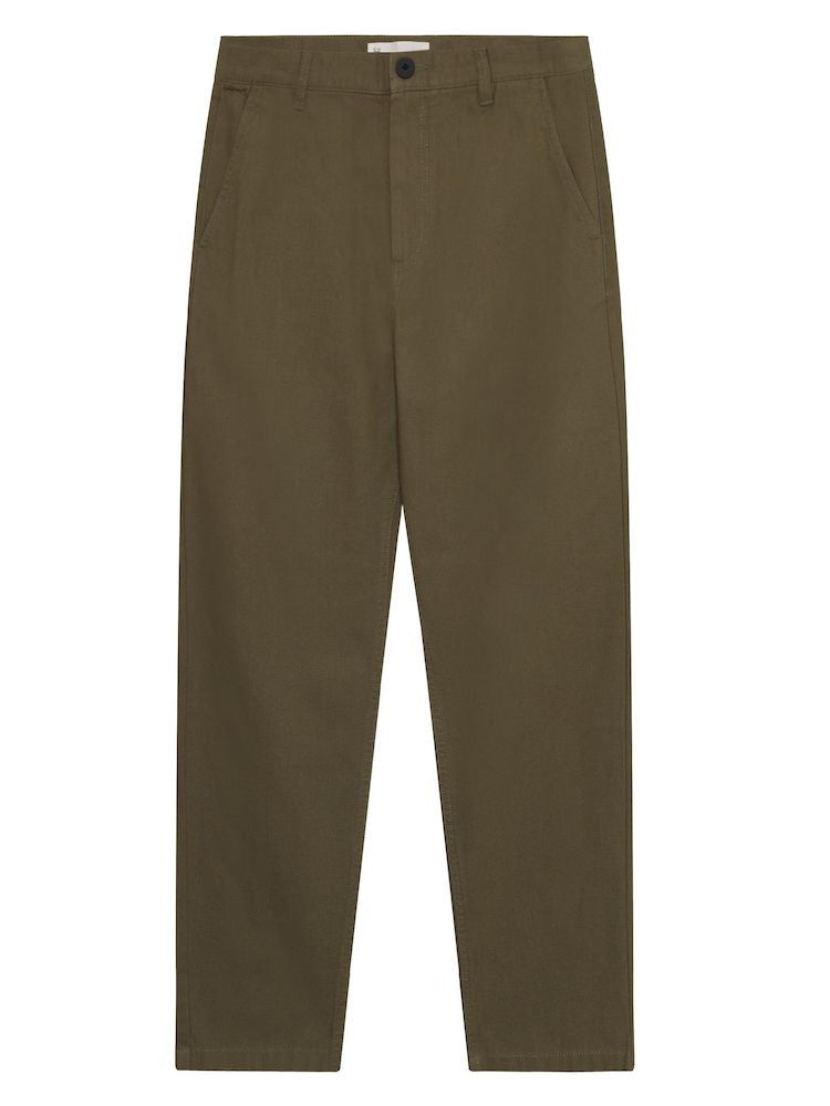 KCA 1070093 Tim organic cotton canvas pants 1068 burned olive men