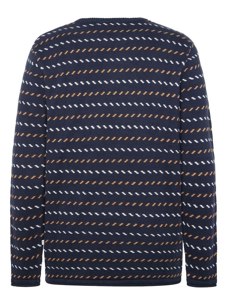KCA 1080103 Jacquard knit jumper 1412 night sky men