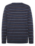 KCA 1080103 Jacquard knit jumper 1412 night sky men