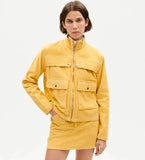 THINKING MU Kimmy corduroy skirt butter women