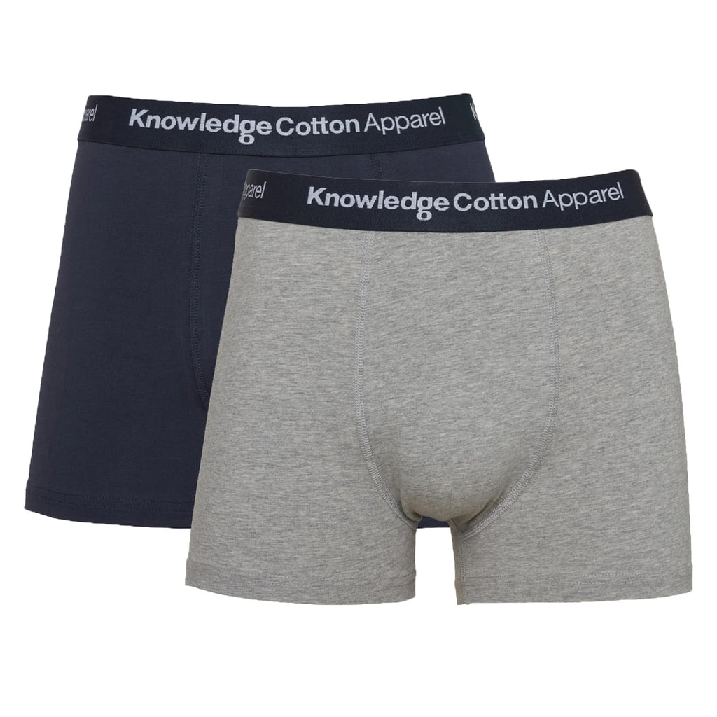 KCA 1110071 Anker 2 pack underwear 1012 grey melange men