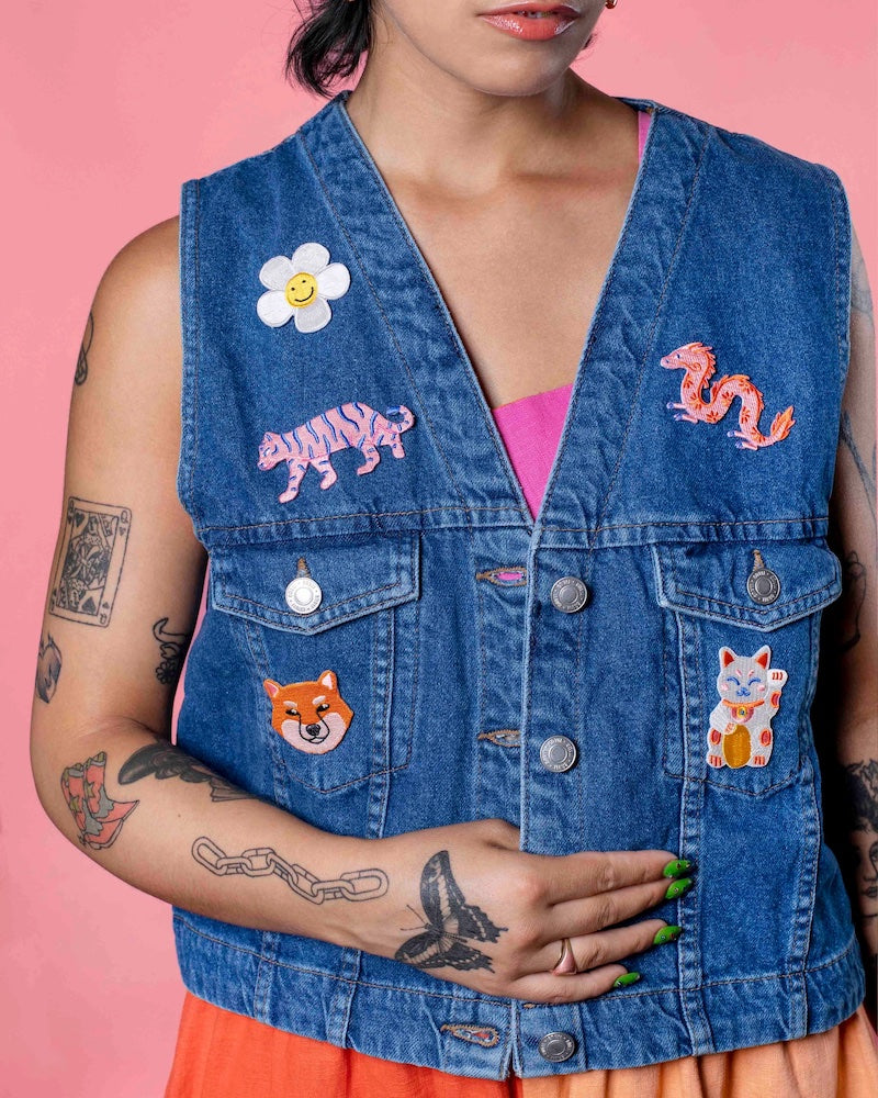 MALICIEUSE Lucky cat patch