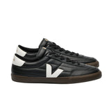 VEJA Panenka leather black white men