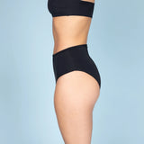 MOI ET MARIE Isla menstruation swim briefs black