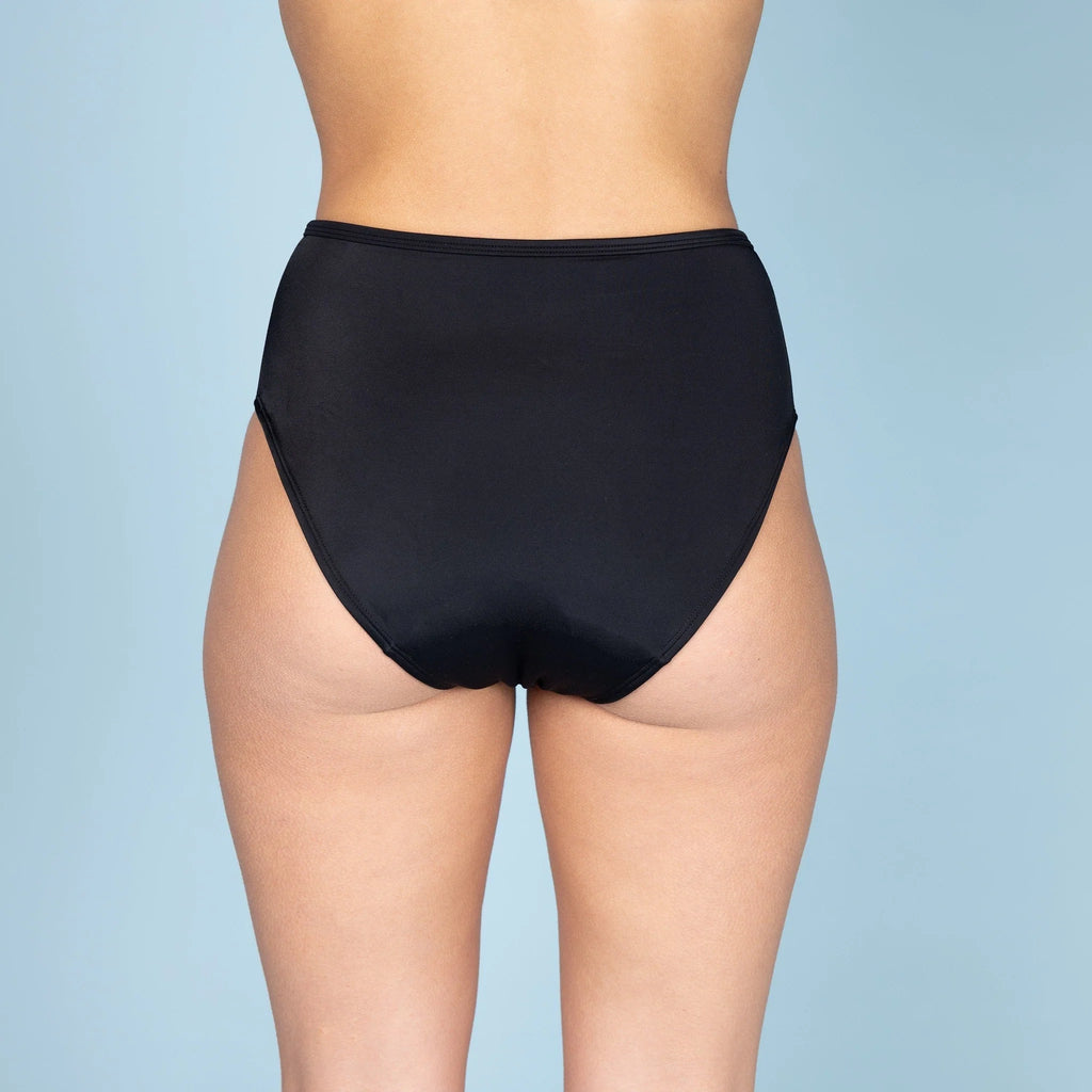 MOI ET MARIE Isla menstruation swim briefs black