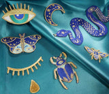 MALICIEUSE Gold eye patch