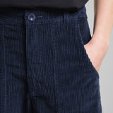 DEDICATED Vara corduroy workwear pants navy women