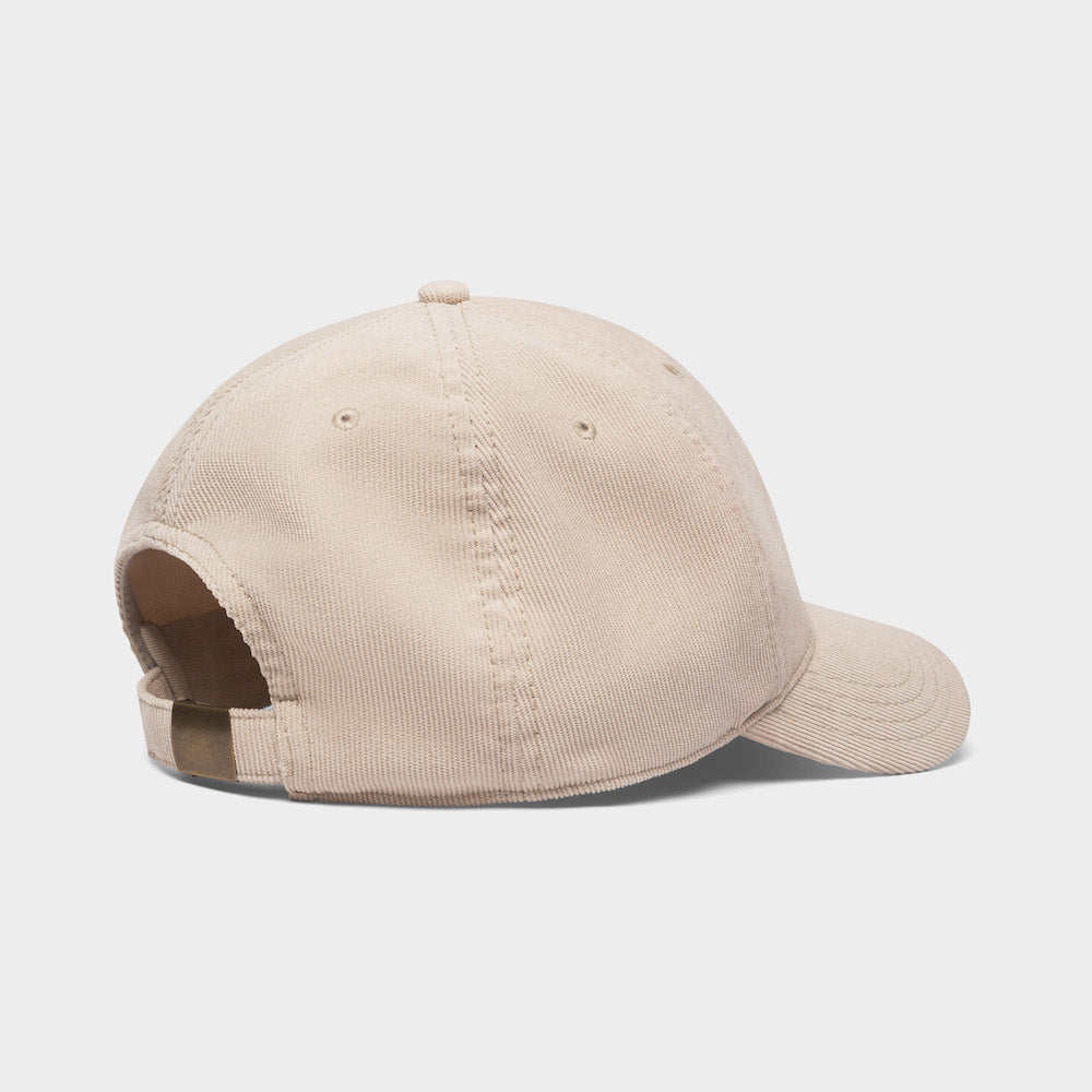 DEDICATED Slussen corduroy soft cap stone unisex