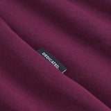 DEDICATED Malmoe base sweatshirt fig red men