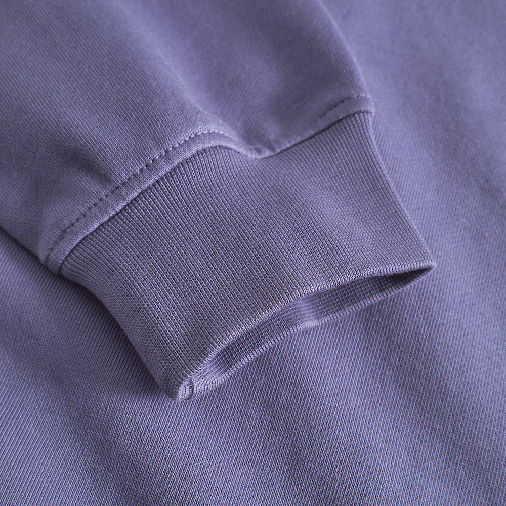 DEDICATED Ystad base sweatshirt heron blue women