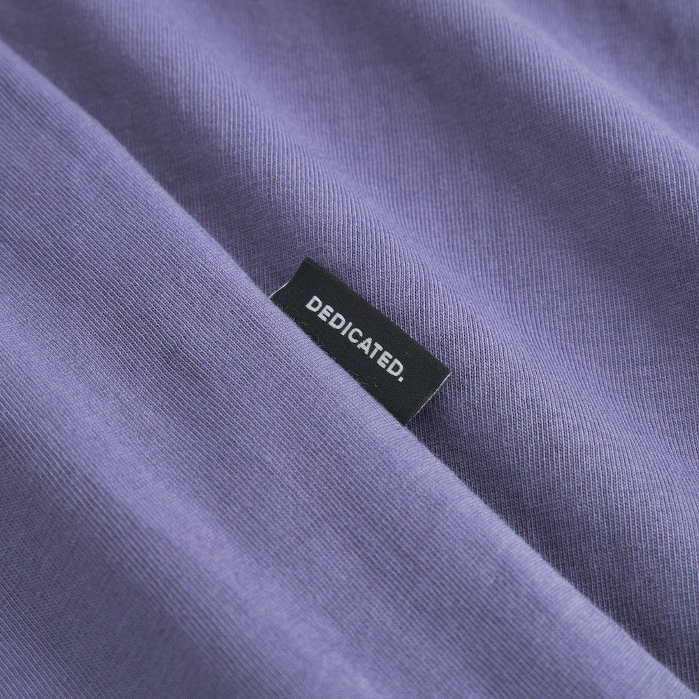 DEDICATED Stockholm base t-shirt heron blue men