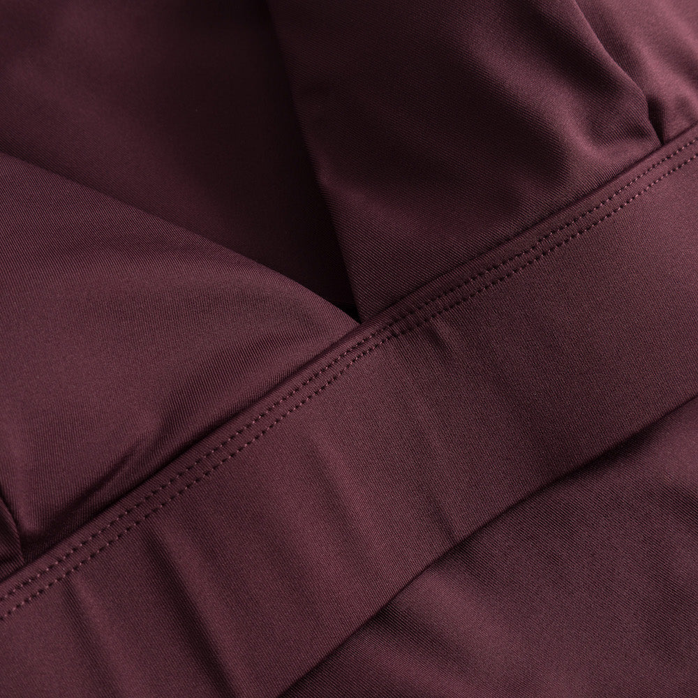 DEDICATED Alva bikini top burgundy women