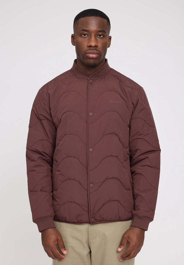 MAZINE Liner jacket deep mahogany men