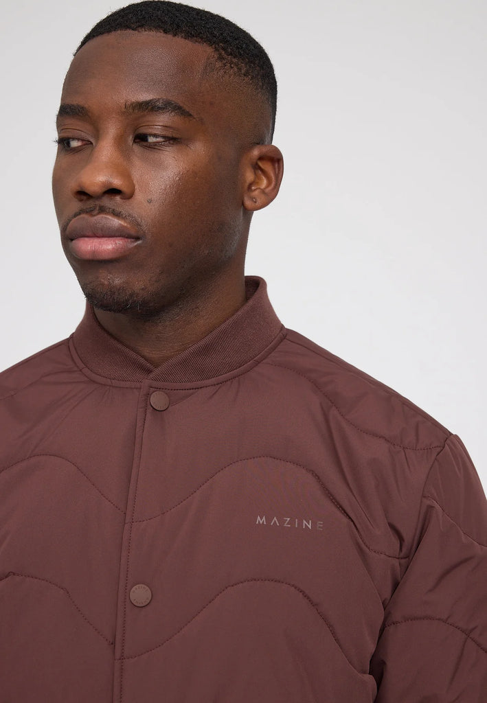 MAZINE Liner jacket deep mahogany men