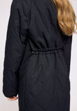 MAZINE Light padded coat black women
