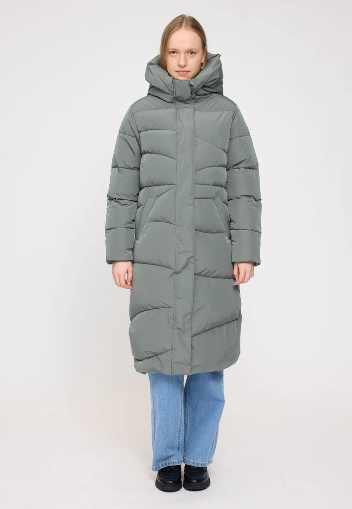 MAZINE Waves quilt puffer coat light bottle women