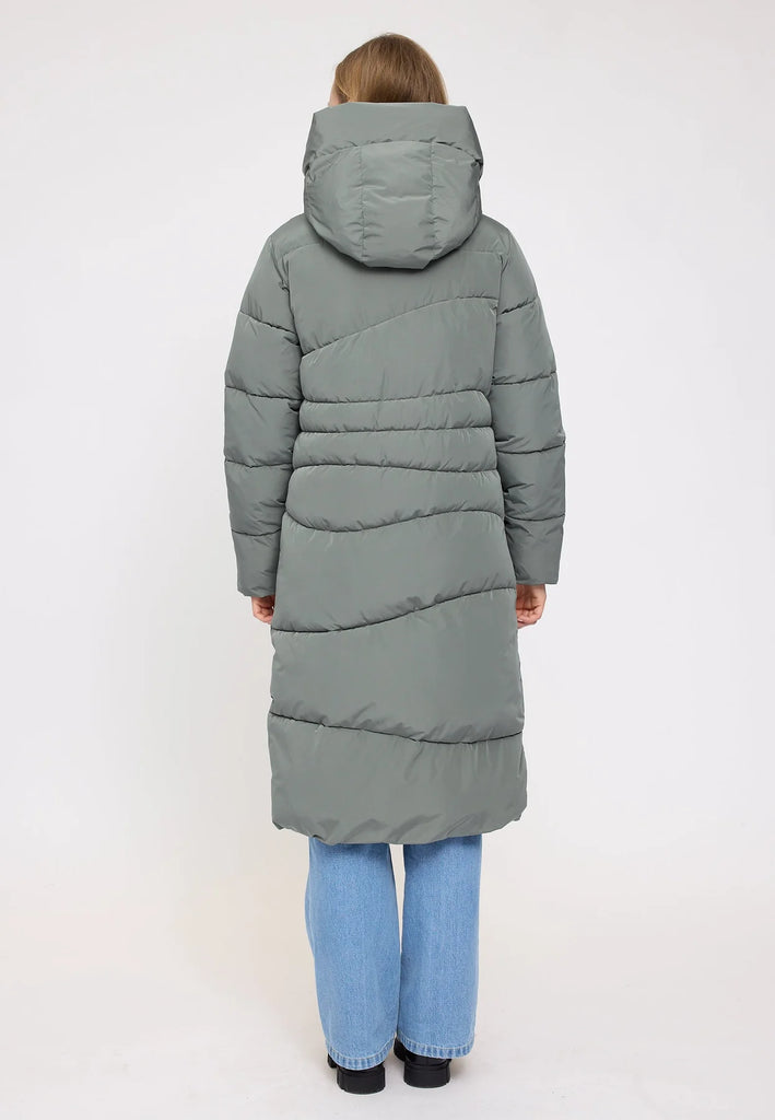 MAZINE Waves quilt puffer coat light bottle women