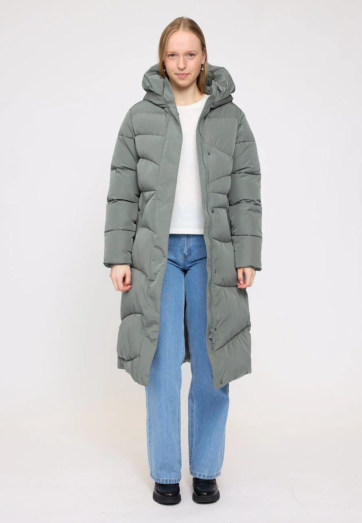 MAZINE Waves quilt puffer coat light bottle women