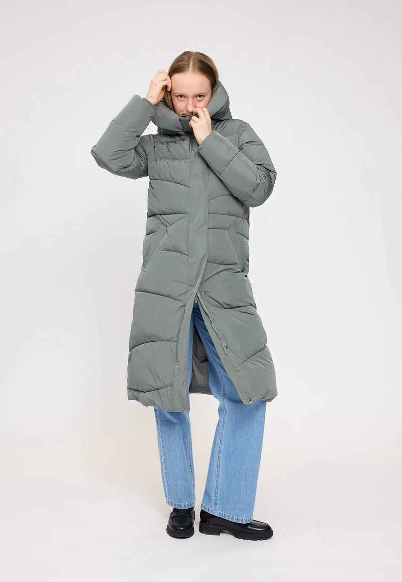 MAZINE Waves quilt puffer coat light bottle women