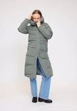 MAZINE Waves quilt puffer coat light bottle women