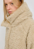 MAZINE Faux fur coat natural women