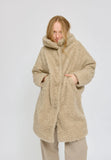 MAZINE Faux fur coat natural women