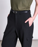 JAN 'N JUNE Nyby belt black silver women