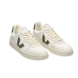 VEJA V-90 B-mesh white kaki men