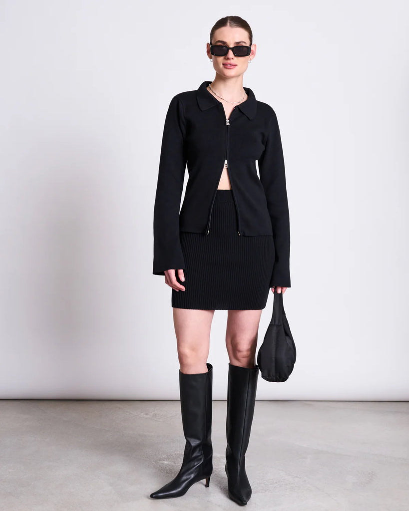 JAN 'N JUNE Lokka skirt black women