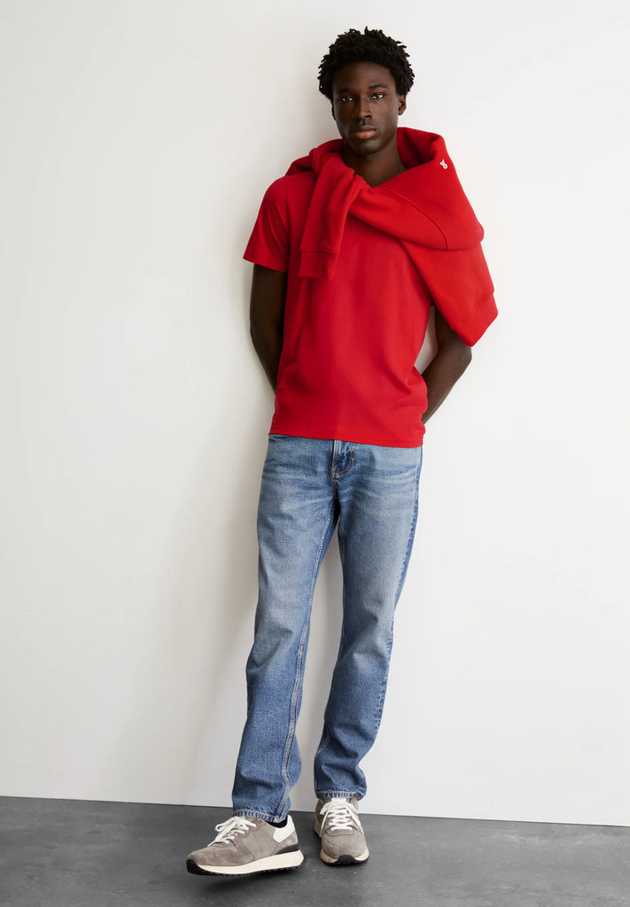 ARMEDANGELS Jaames t-shirt scarlet red men