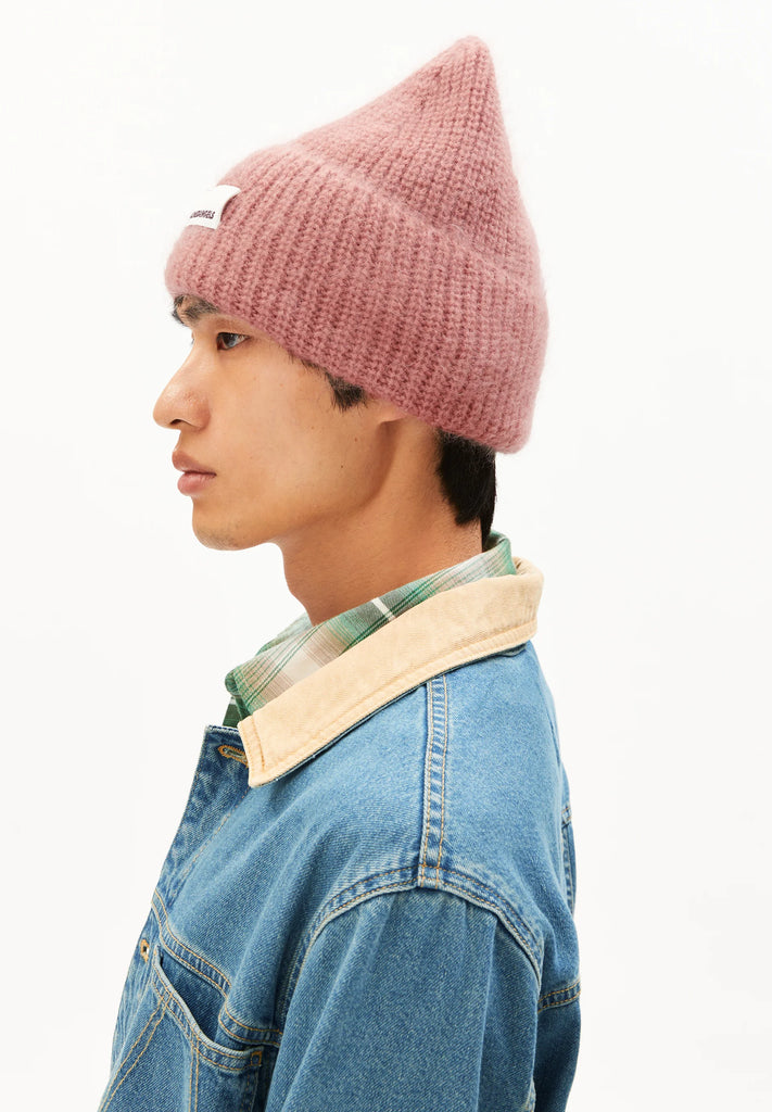 ARMEDANGELS Snowaa beanie light berry unisex