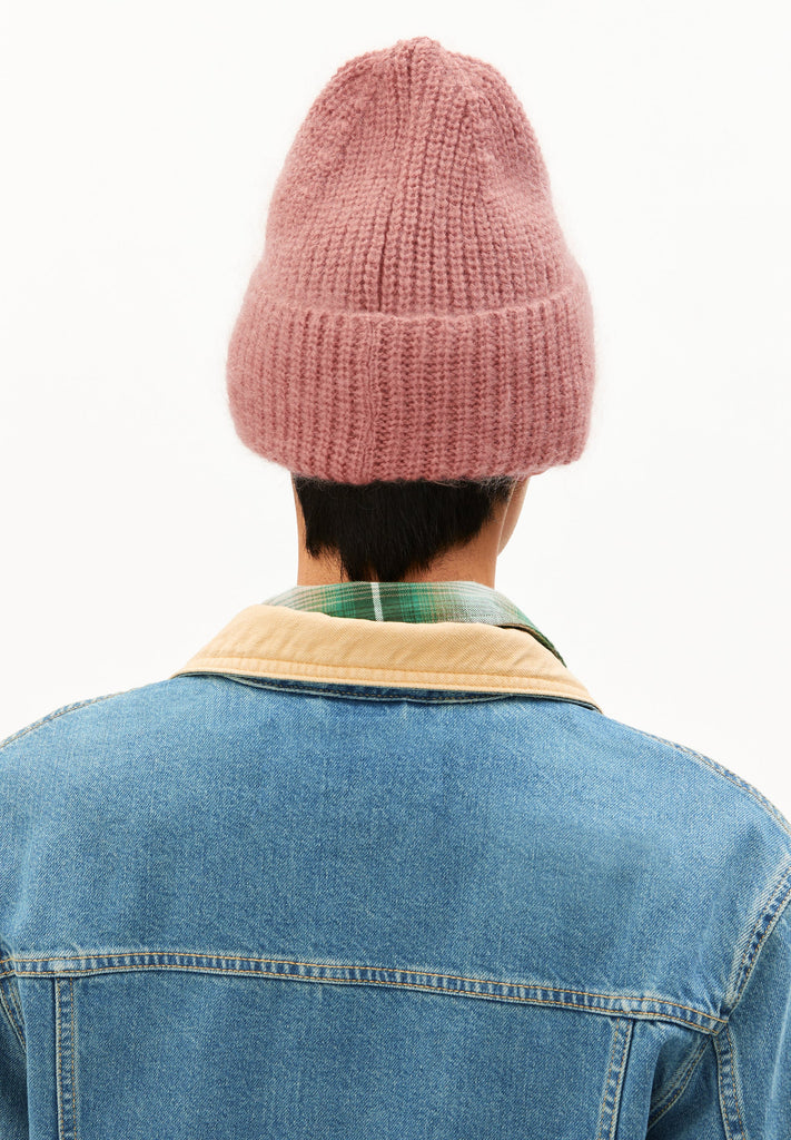 ARMEDANGELS Snowaa beanie light berry unisex