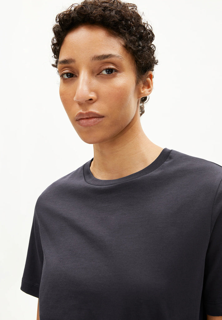 ARMEDANGELS Lualaa t-shirt dark steel women
