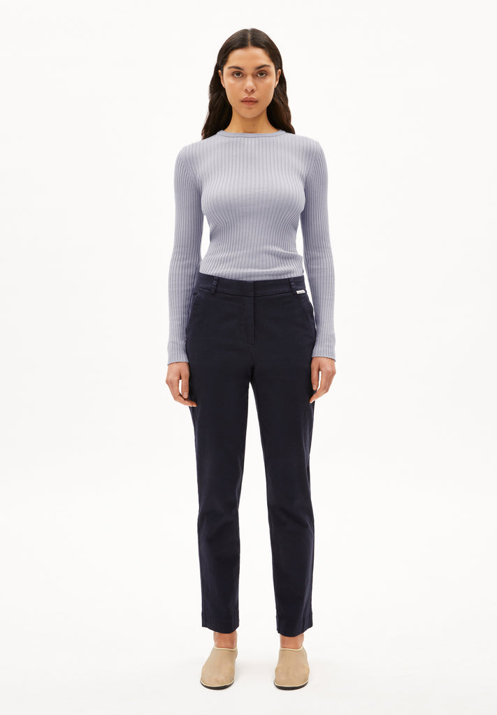 ARMEDANGELS Kaadwi SLIM trousers night sky women