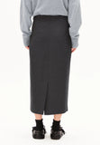 ARMEDANGELS Patinaa midi skirt steel melange women