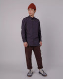 BRAVA Pixel regular shirt 3054 navy men