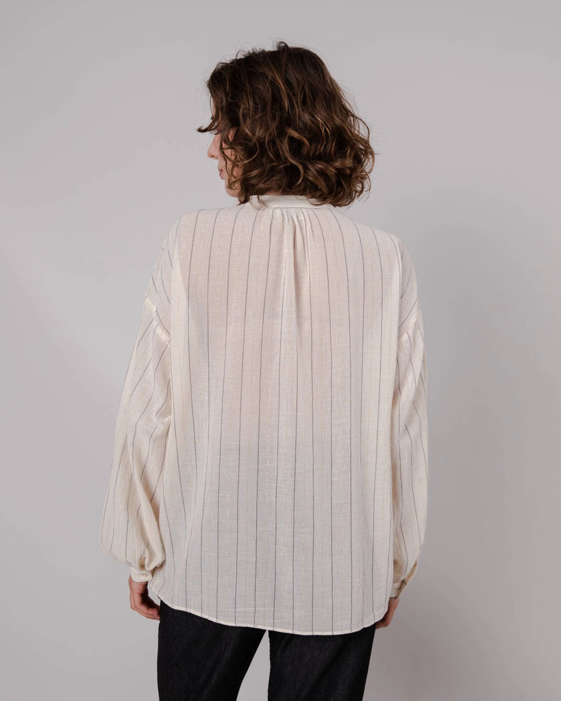 BRAVA Stripes Boho shirt 3111 ecru women