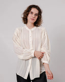 BRAVA Stripes Boho shirt 3111 ecru women