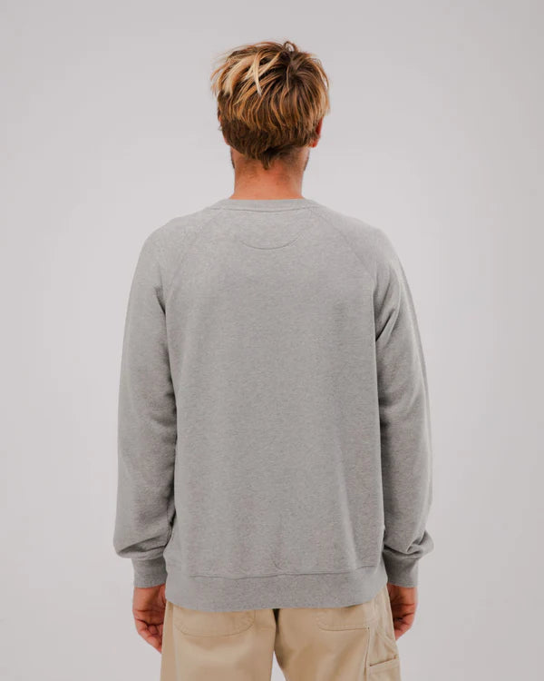 BRAVA Out of office sweatshirt grey melange men