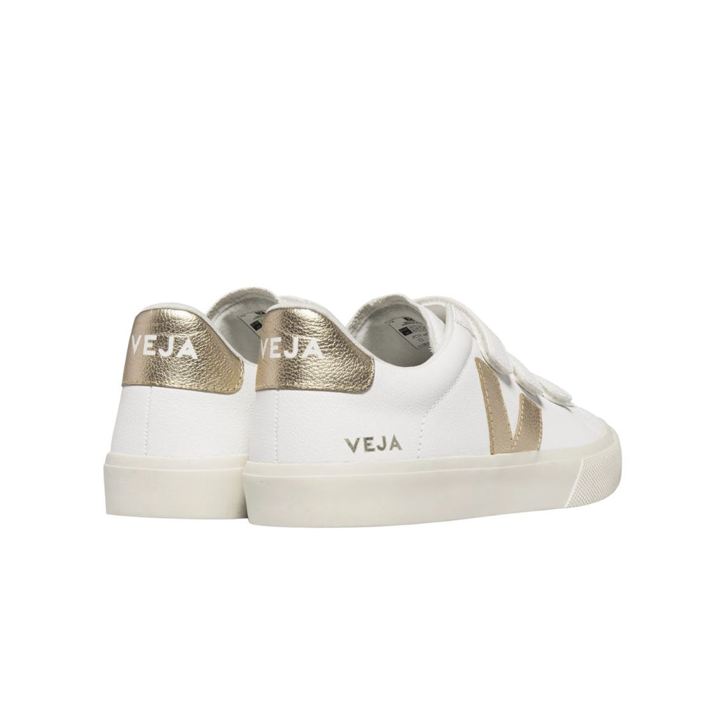 VEJA Recife chromefree leather extra white platine women